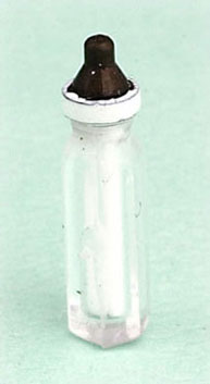 Dollhouse Miniature Baby Bottle Filled W/Milk